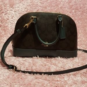Coach Sierra Mini Satchel in Colorblock Signature
